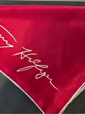 Tommy Hilfiger silk scarf